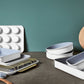 Caraway Complete Bakeware Set in White with Gold Accents