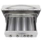 Blaze Premium LTE 32 in. 4-Burner Built-In Propane Gas Grill with Grill Cart, AP-BLZ-4LTE2-LP