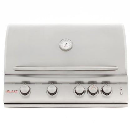 Blaze 32 in. Premium LTE 4 Burner Built-In Propane Gas Grill, BLZ-4LTE2MG-LP