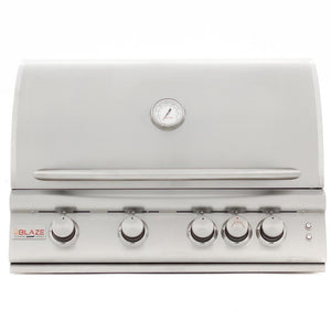 Blaze 32 in. Premium LTE 4 Burner Built-In Natural Gas Grill, BLZ-4LTE2MG-NG