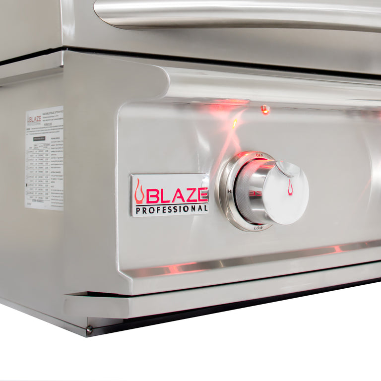 Blaze Professional 44 in., 4 Burner Built-In Natural Gas Grill with Grill Cart, AP-BLZ-4PRO-NG