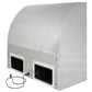 Blaze 42 in. Stainless Steel Outdoor Vent Hood with 2,000 CFM, BLZ-42-VHOOD