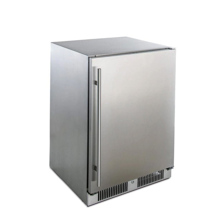 Blaze 24 Inch 5.5 Cu. Ft. Outdoor Rated Compact Refrigerator, BLZ-SSRF-5.5