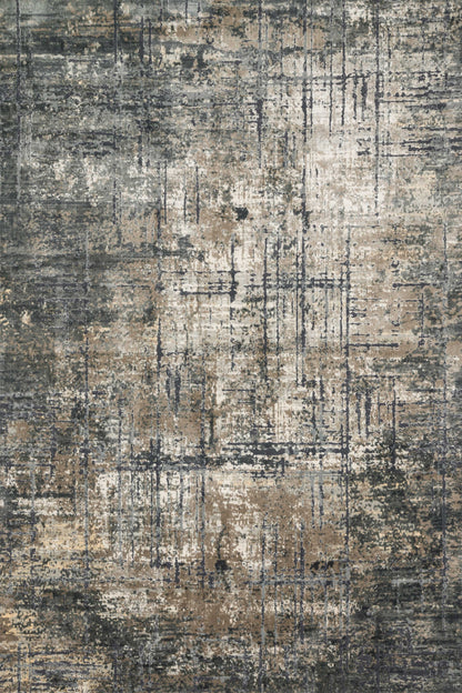 Loloi Rugs Cascade Collection Rug in Marine, Grey - 12'0" x 15'0"
