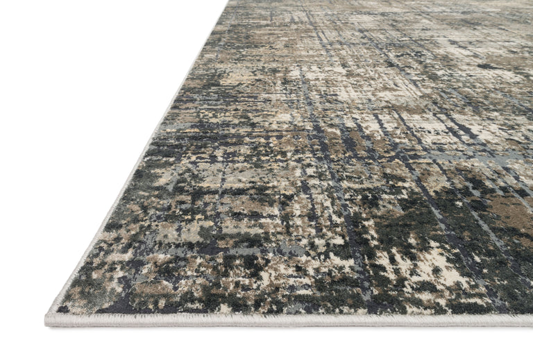 Loloi Rugs Cascade Collection Rug in Marine, Grey - 9'6" x 13'