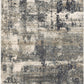 Loloi Rugs Cascade Collection Rug in Ivory, Charcoal - 6'7" x 9'2"