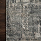 Loloi Rugs Cascade Collection Rug in Ivory, Charcoal - 9'6" x 13'