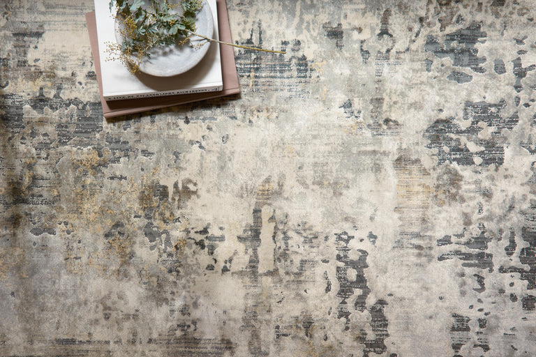 Loloi Rugs Cascade Collection Rug in Ivory, Natural - 12'0" x 15'0"