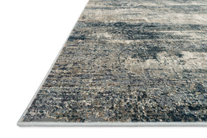 Loloi Rugs Cascade Collection Rug in Ocean, Grey - 9'6" x 13'