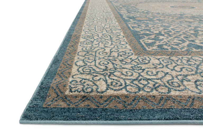 Loloi Rugs Century Collection Rug in Blue, Sand - 7'10" x 10'6"