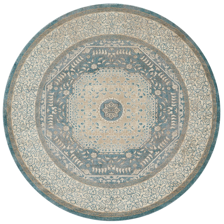 Loloi Rugs Century Collection Rug in Blue, Sand - 12'0" x 15'0"