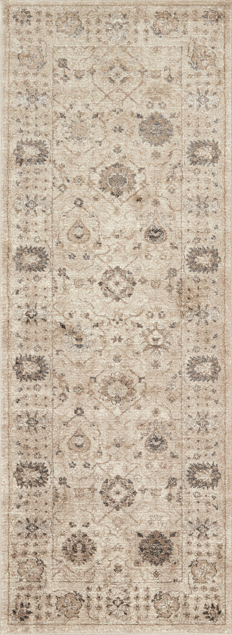 Loloi Rugs Century Collection Rug in Taupe, Taupe - 9'6" x 13'