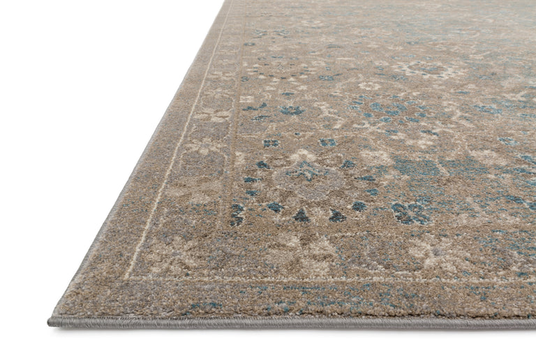 Loloi Rugs Century Collection Rug in Bluestone - 9'6" x 13'