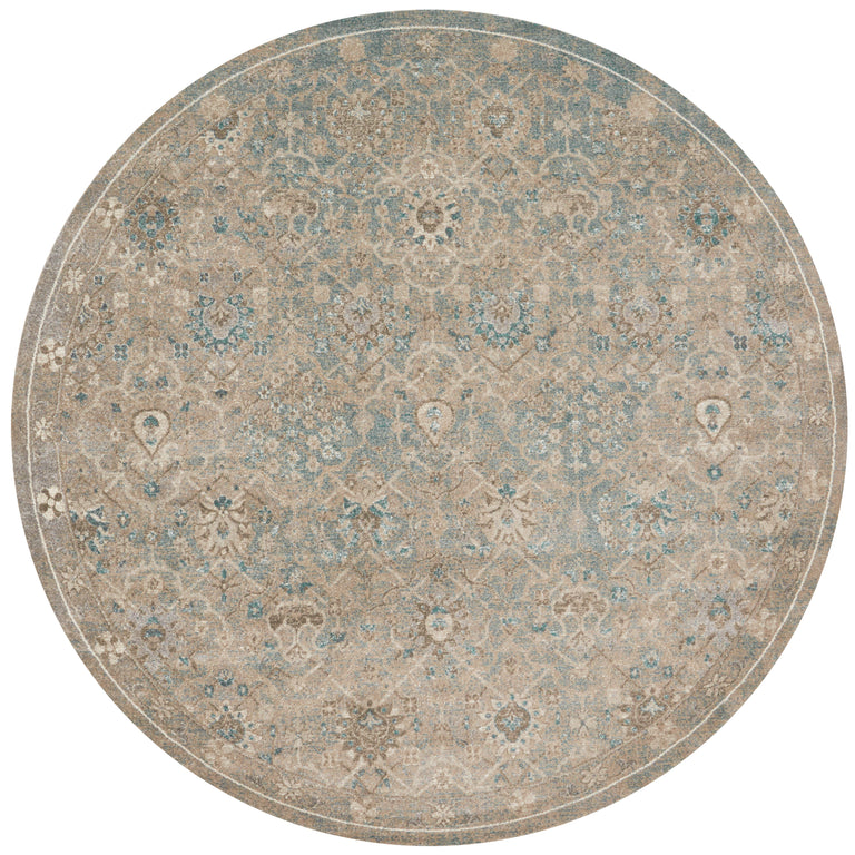 Loloi Rugs Century Collection Rug in Bluestone - 9'6" x 13'