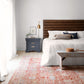Loloi Rugs Claire Collection Rug in Red, Ivory - 9'6" x 13'