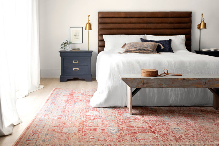 Loloi Rugs Claire Collection Rug in Red, Ivory - 11'6" x 15'7"
