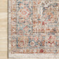 Loloi Rugs Claire Collection Rug in Ivory, Ocean - 9'6" x 13'