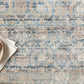 Loloi Rugs Claire Collection Rug in Ocean, Gold - 11'6" x 15'7"
