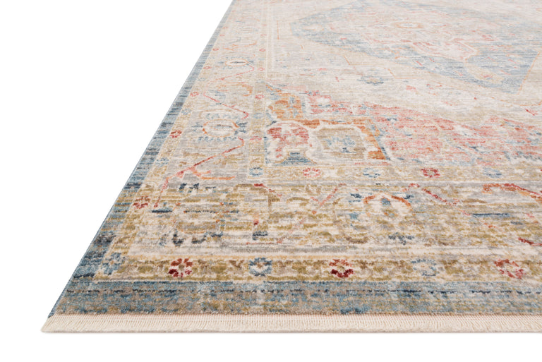 Loloi Rugs Claire Collection Rug in Blue, Multi - 9'6" x 13'