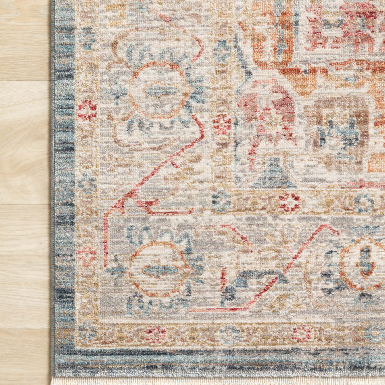 Loloi Rugs Claire Collection Rug in Blue, Multi - 7'10" x 10'2"