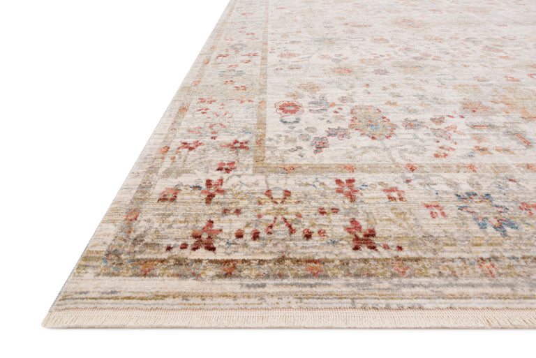 Loloi Rugs Claire Collection Rug in Ivory, Multi - 11'6" x 15'7"