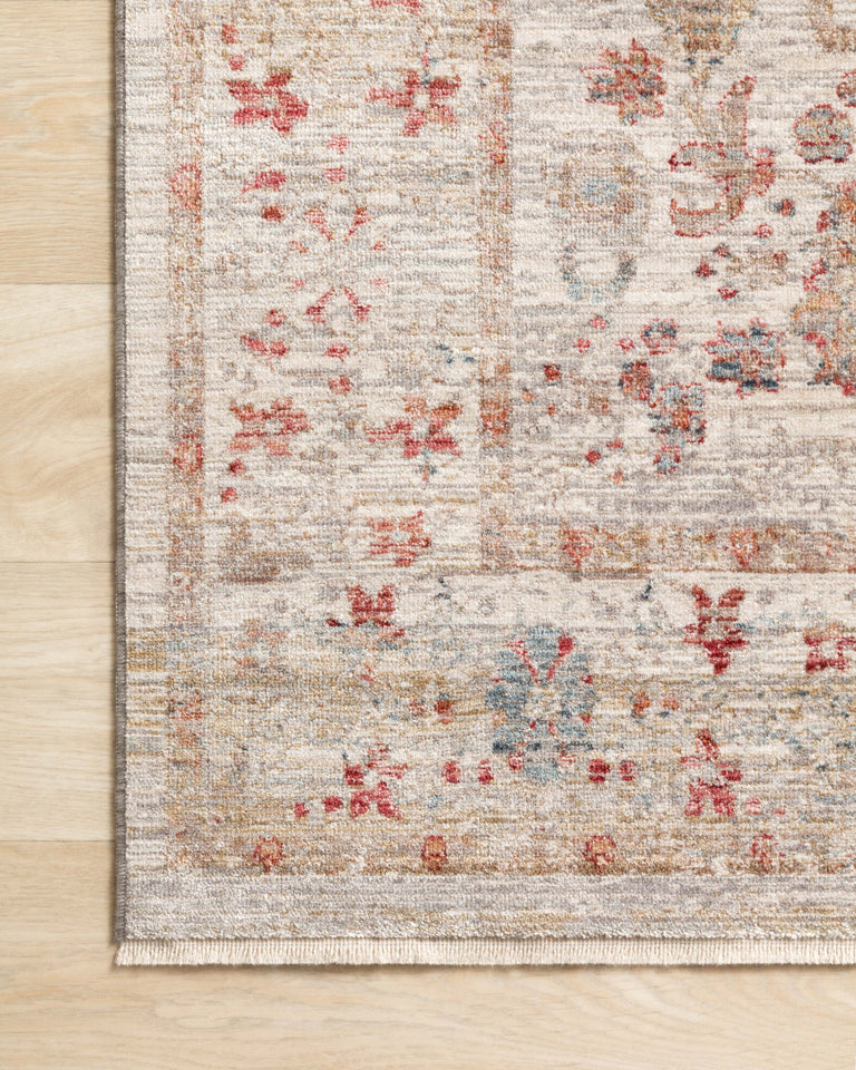 Loloi Rugs Claire Collection Rug in Ivory, Multi - 11'6" x 15'7"