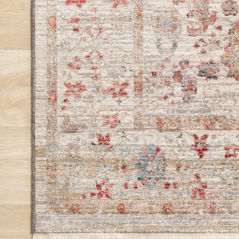 Loloi Rugs Claire Collection Rug in Ivory, Multi - 7'10" x 10'2"