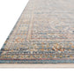 Loloi Rugs Claire Collection Rug in Blue, Sunset - 11'6" x 15'7"