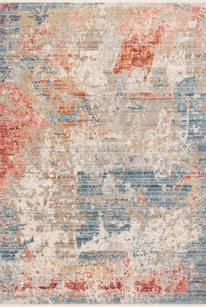 Loloi Rugs Claire Collection Rug in Grey, Multi - 9'6" x 13'