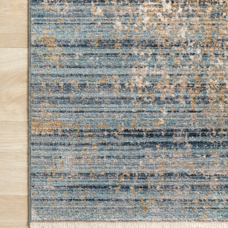 Loloi Rugs Claire Collection Rug in Neutral, Sea - 7'10" x 10'2"