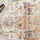 Loloi Rugs Clara Collection Rug in Ivory, Charcoal - 9'3" x 13'