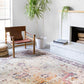 Loloi Rugs Clara Collection Rug in Ivory, Charcoal - 9'3" x 13'