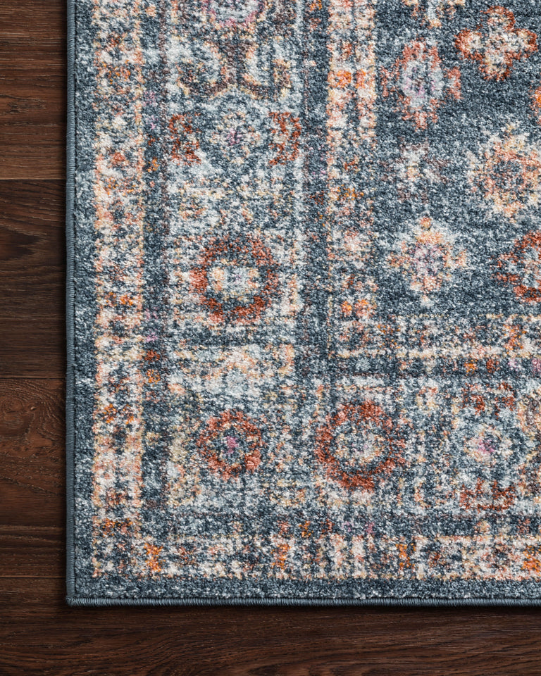Loloi Rugs Clara Collection Rug in Blue, Lt. Blue - 11'6" x 15'