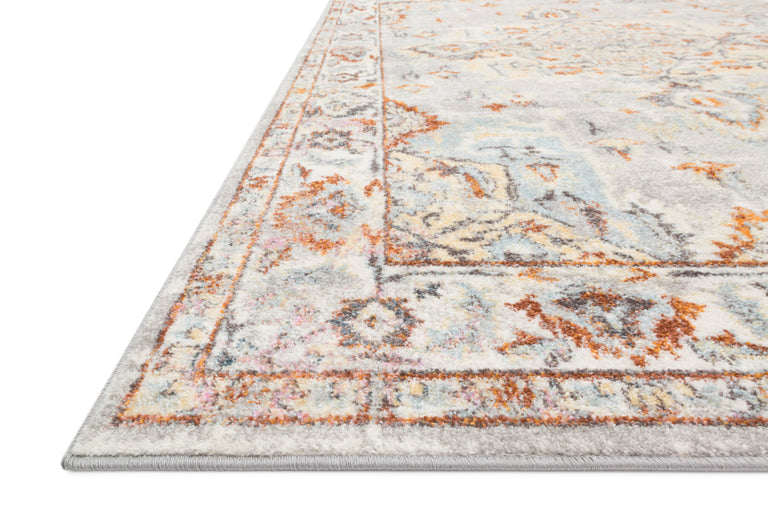Loloi Rugs Clara Collection Rug in Grey, Ivory - 11'6" x 15'