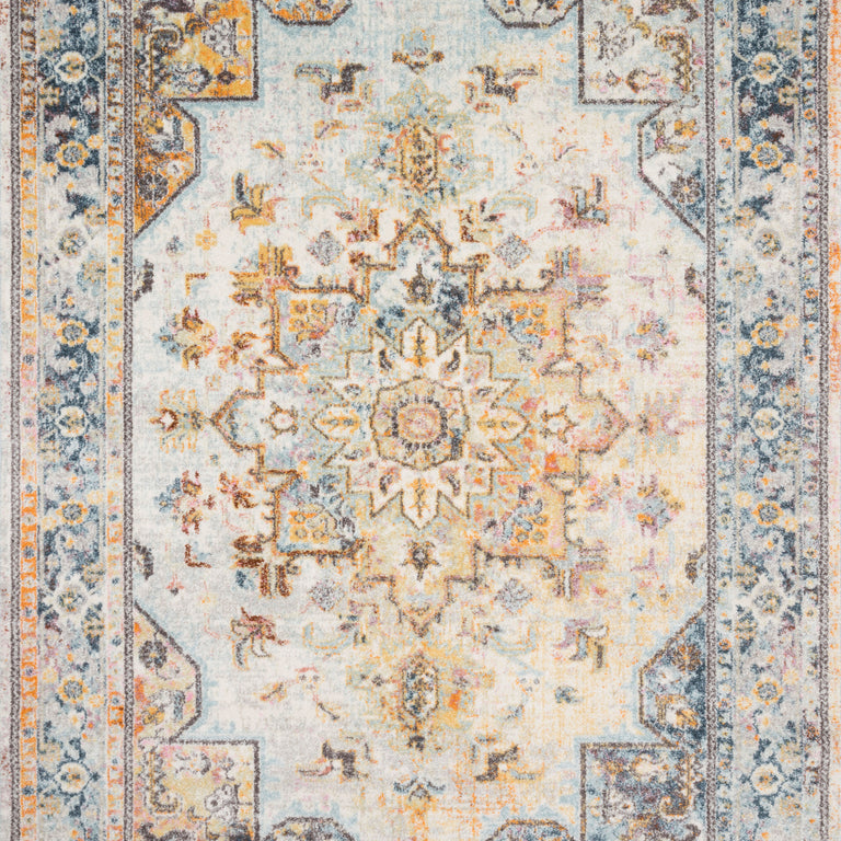 Loloi Rugs Clara Collection Rug in Mist, Multi - 9'3" x 13'