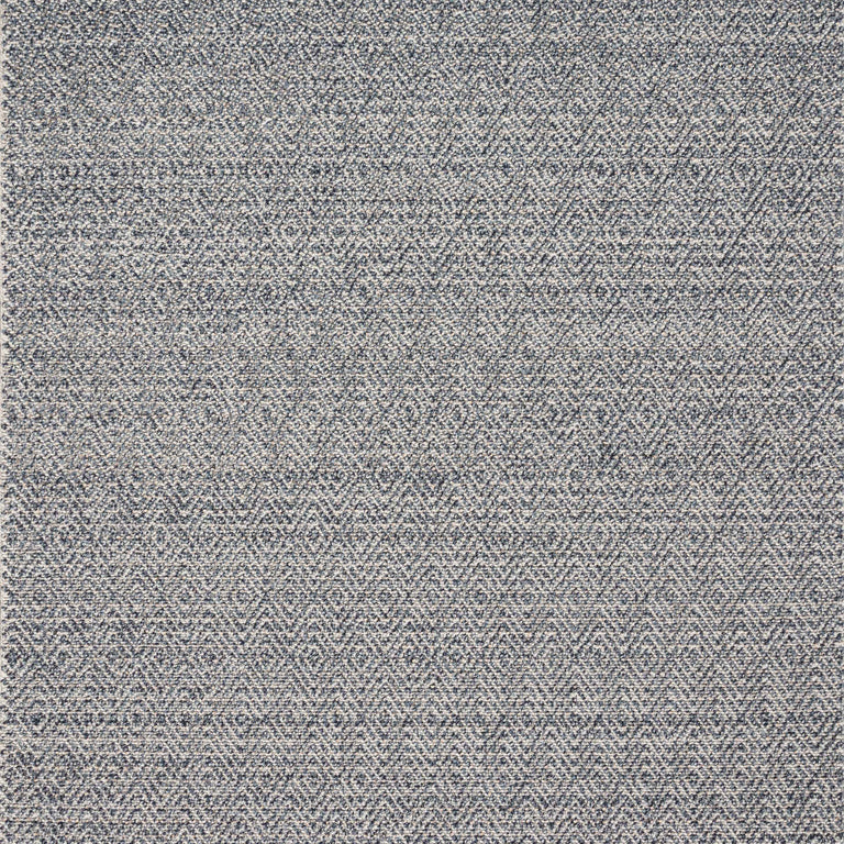 Loloi Rugs Cole Collection Rug in Denim, Grey - 9'6" x 12'8"