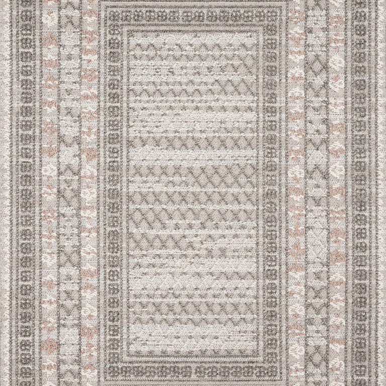 Loloi Rugs Cole Collection Rug in Grey, Multi - 9'6" x 12'8"