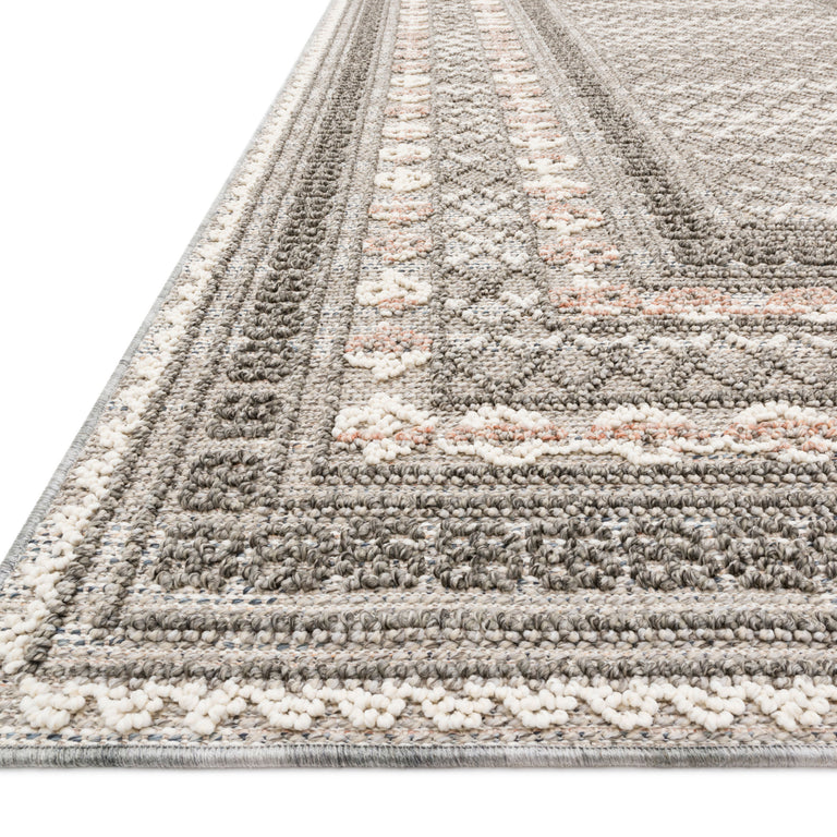 Loloi Rugs Cole Collection Rug in Grey, Multi - 9'6" x 12'8"