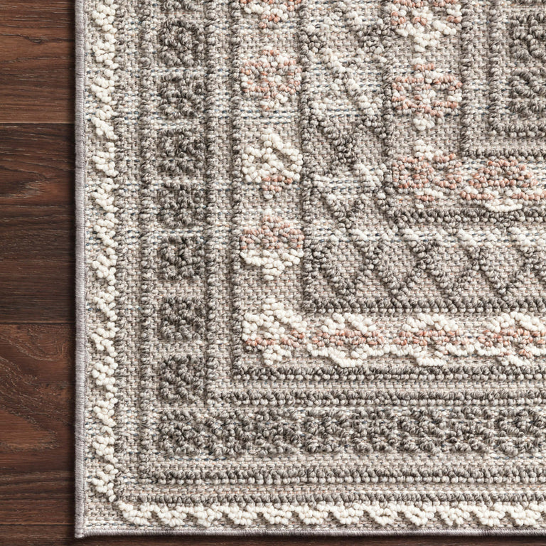 Loloi Rugs Cole Collection Rug in Grey, Multi - 9'6" x 12'8"