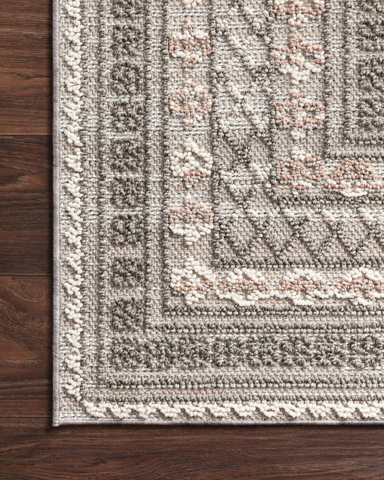 Loloi Rugs Cole Collection Rug in Grey, Multi - 9'6" x 12'8"