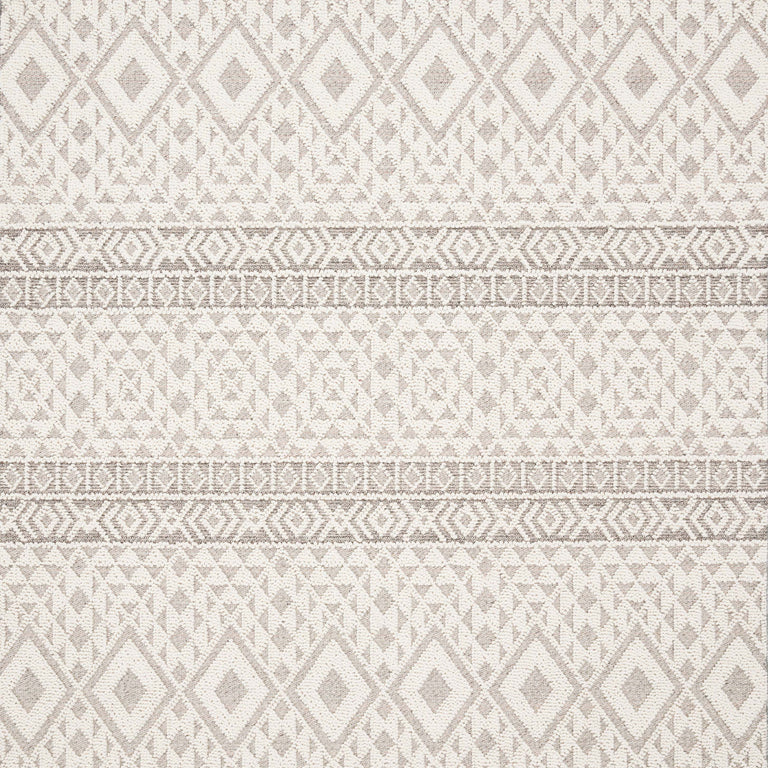 Loloi Rugs Cole Collection Rug in Silver, Ivory - 9'6" x 12'8"