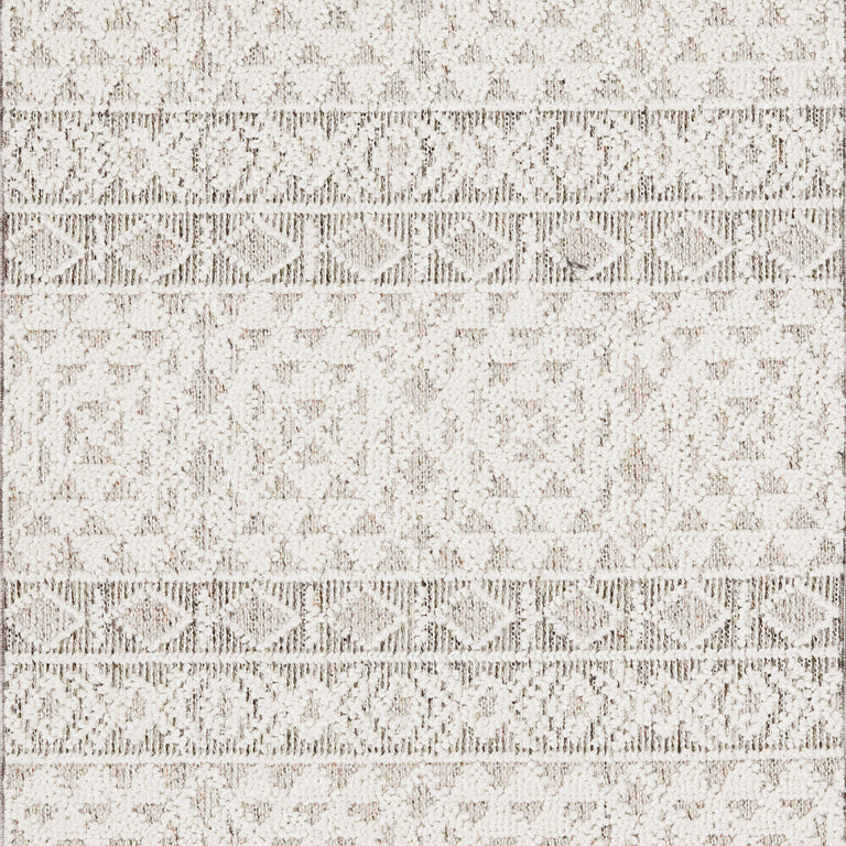 Loloi Rugs Cole Collection Rug in Silver, Ivory - 9'6" x 12'8"