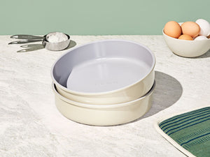 Caraway Circle Pan Duo Set in Cream