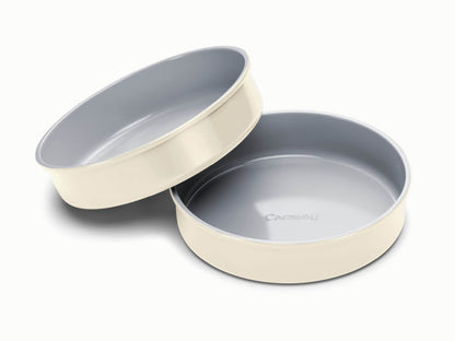 Caraway Circle Pan Duo Set in Cream