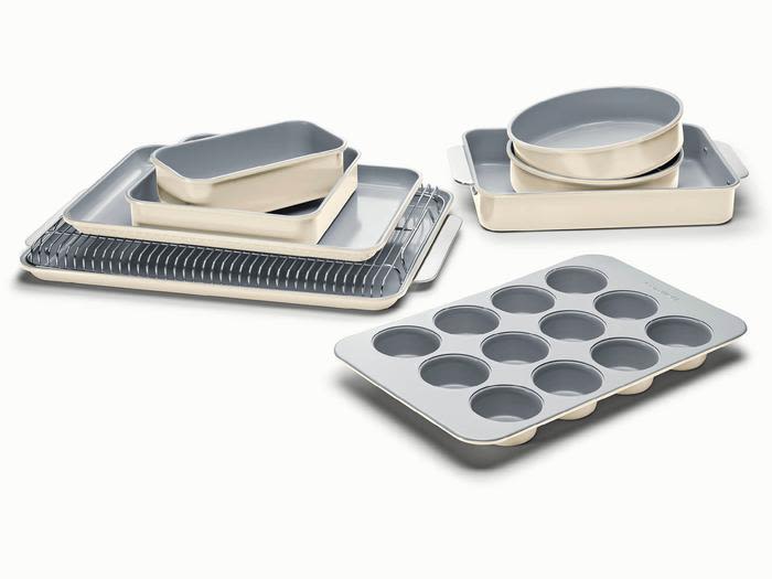 Caraway Complete Bakeware Set in Cream