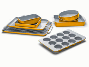 Caraway Complete Bakeware Set in Marigold