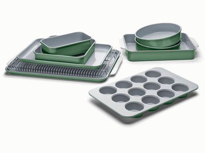 Caraway Complete Bakeware Set in Sage