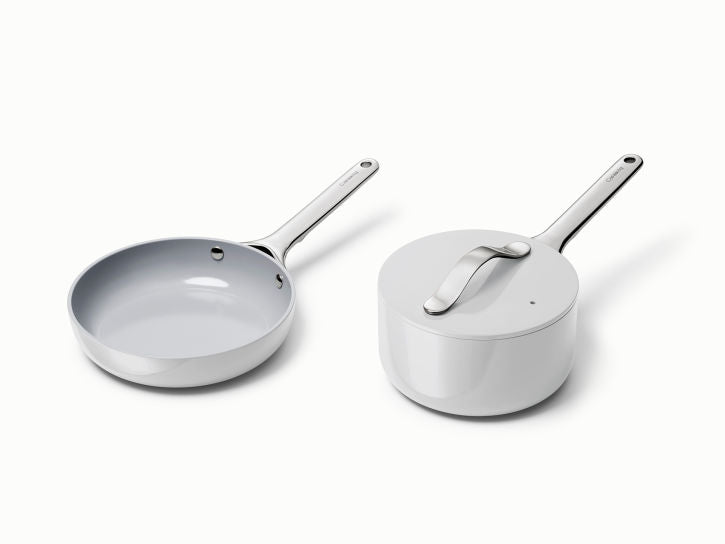 Caraway Mini Duo Cookware Set in Gray