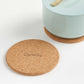 Caraway Non-Toxic and Non-Stick Cookware Set in Silt Green with Gold Handles