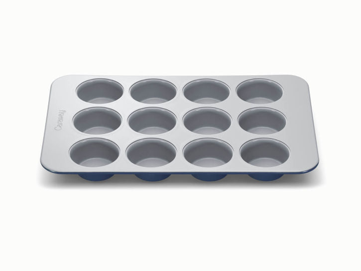 Caraway Muffin Pan in Navy